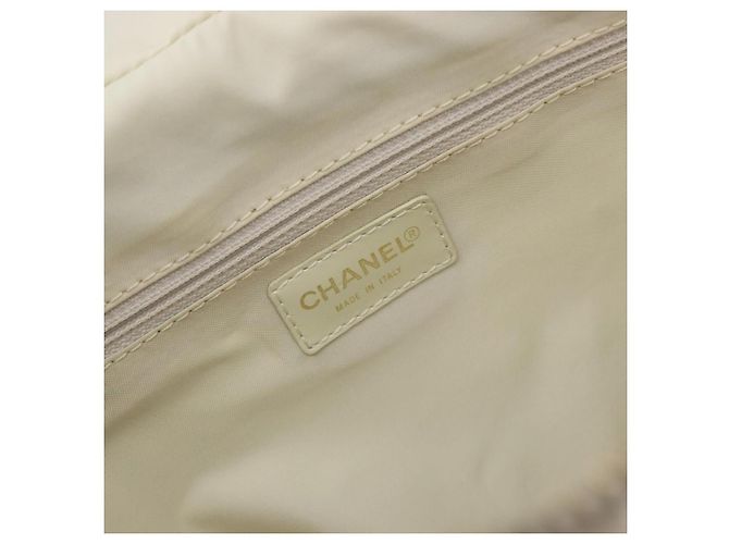 CHANEL Nuova Borsa a Mano Travel Line in Tela Rosa Oro CC Autentica BA14582A - vista 17