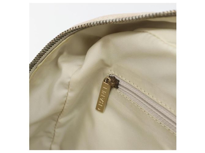 CHANEL Nuova Borsa a Mano Travel Line in Tela Rosa Oro CC Autentica BA14582A - vista 21