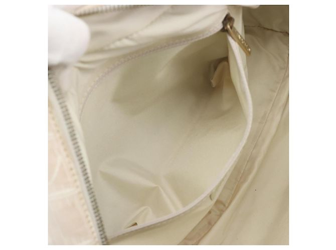 CHANEL Nuova Borsa a Mano Travel Line in Tela Rosa Oro CC Autentica BA14582A - vista 22