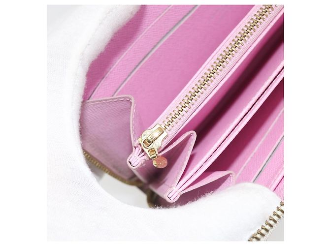 LOUIS VUITTON Monogram Multicolor Zippy Long Wallet White M60241 LV Auth 193587 Bianco - vista 20