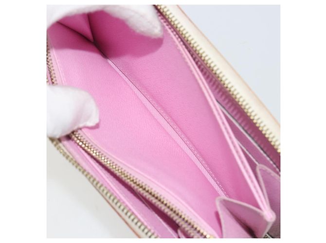 LOUIS VUITTON Monogram Multicolor Zippy Long Wallet White M60241 LV Auth 193587 Bianco - vista 21