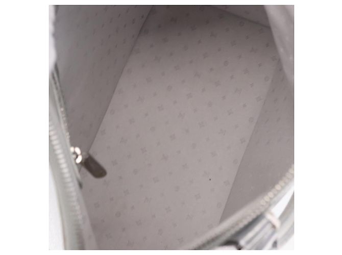 LOUIS VUITTON Borsa Suhari Lockit PM Silver M95541 LV Auth BA14097V Argento - vista 10