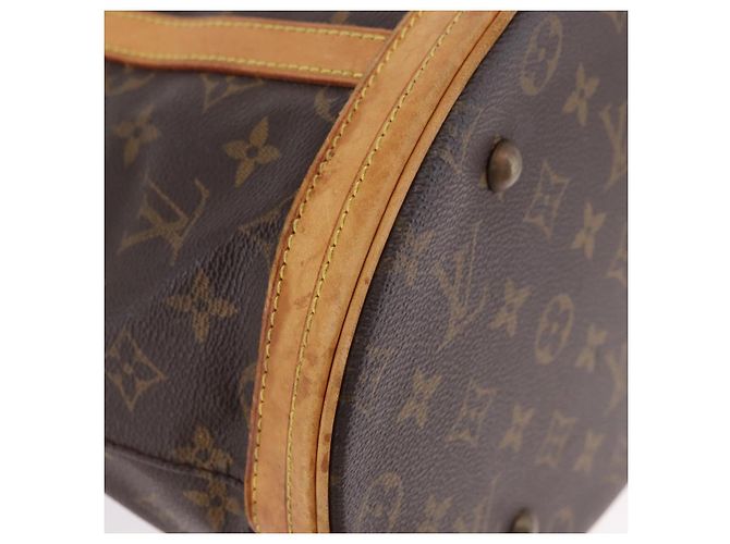 LOUIS VUITTON Borsa a Spalla Monogram Bucket GM M42236 LV Auth bs36413 Monogramma - vista 15