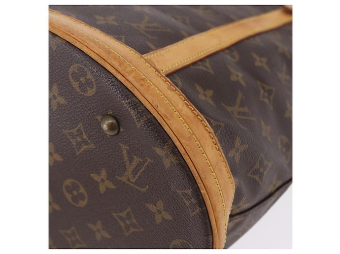 LOUIS VUITTON Borsa a Spalla Monogram Bucket GM M42236 LV Auth bs36413 Monogramma - vista 16
