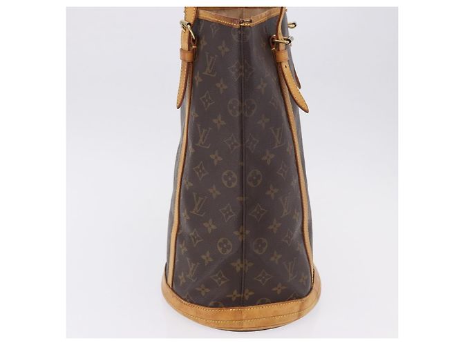 LOUIS VUITTON Borsa a Spalla Monogram Bucket GM M42236 LV Auth bs36413 Monogramma - vista 3
