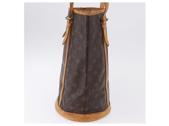 LOUIS VUITTON Borsa a Spalla Monogram Bucket GM M42236 LV Auth bs36413 Monogramma - vista 5