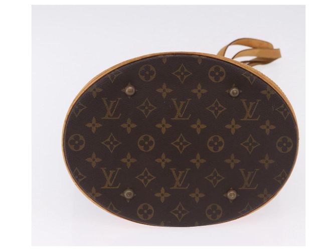 LOUIS VUITTON Borsa a Spalla Monogram Bucket GM M42236 LV Auth bs36413 Monogramma - vista 6