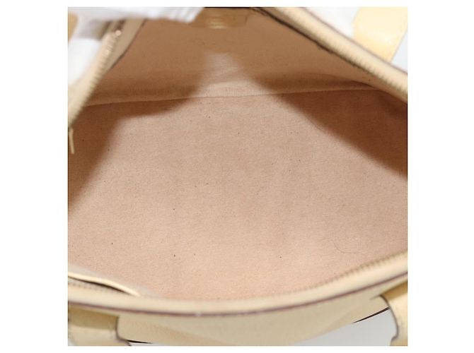 Céline Borsa CELINE in pelle 2way Avorio Oro Auth 193579 D'oro Crudo - vista 19