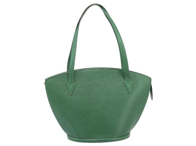 LOUIS VUITTON Epi Saint Jacques Borsa a Spalla Green M52264 Auth gh2294 Verde - vista 13