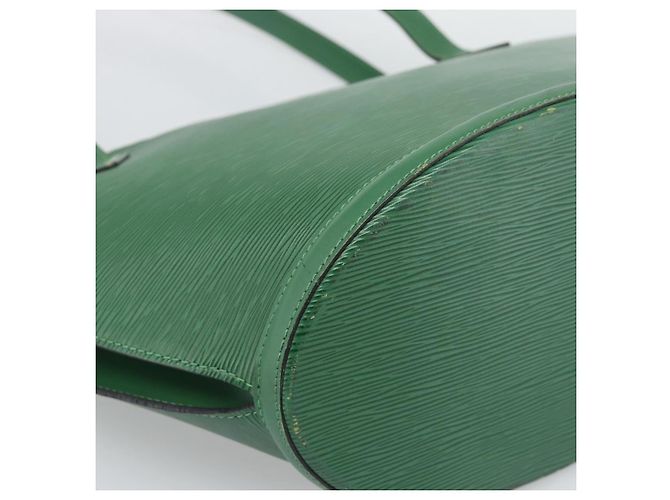 LOUIS VUITTON Epi Saint Jacques Borsa a Spalla Green M52264 Auth gh2294 Verde - vista 14