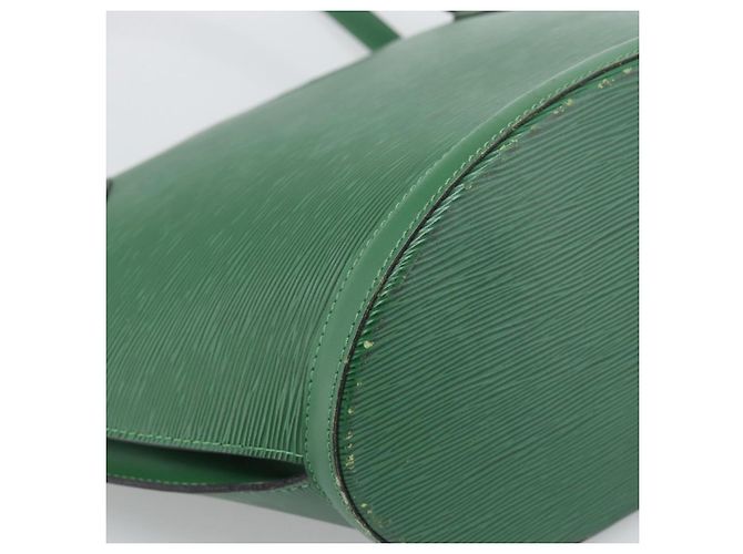 LOUIS VUITTON Epi Saint Jacques Borsa a Spalla Green M52264 Auth gh2294 Verde - vista 16