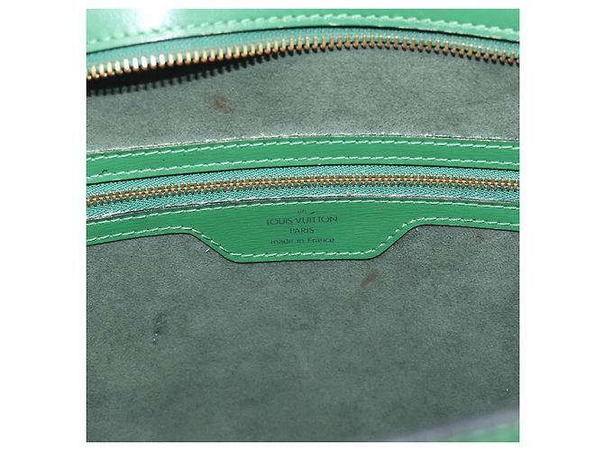 LOUIS VUITTON Epi Saint Jacques Borsa a Spalla Green M52264 Auth gh2294 Verde - vista 17