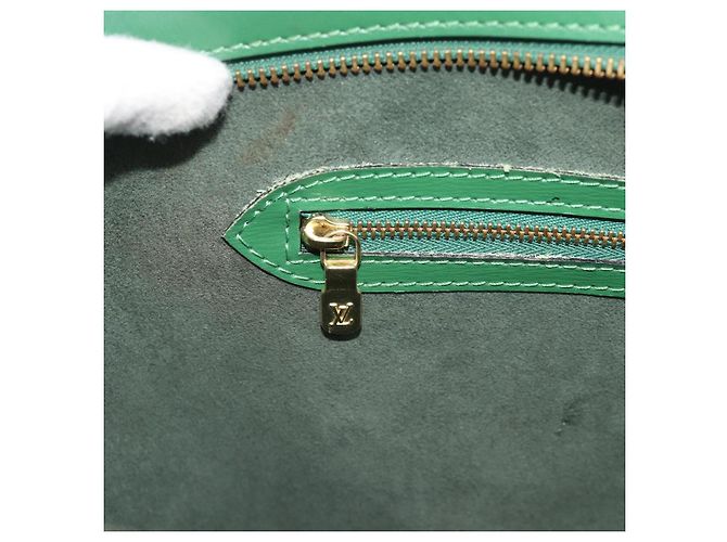 LOUIS VUITTON Epi Saint Jacques Borsa a Spalla Green M52264 Auth gh2294 Verde - vista 20