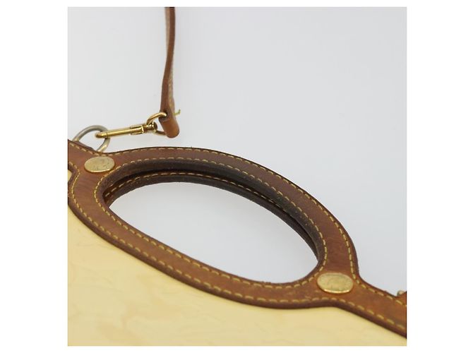 LOUIS VUITTON Monogram Vernis Roxbury Drive Hand Bag Perle M91374 LV Auth 192500 - vista 14