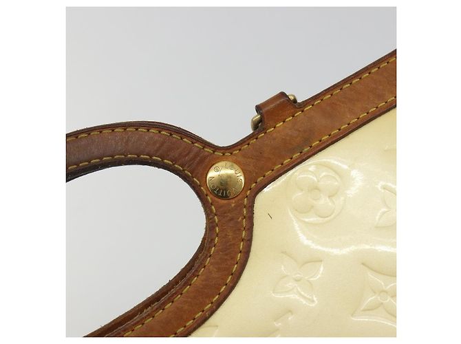 LOUIS VUITTON Monogram Vernis Roxbury Drive Hand Bag Perle M91374 LV Auth 192500 - vista 20
