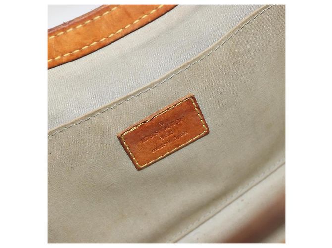 LOUIS VUITTON Monogram Vernis Roxbury Drive Hand Bag Perle M91374 LV Auth 192500 - vista 21
