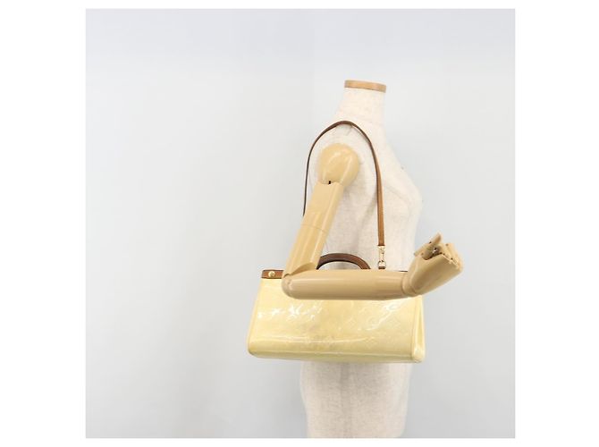 LOUIS VUITTON Monogram Vernis Roxbury Drive Hand Bag Perle M91374 LV Auth 192500 - vista 25