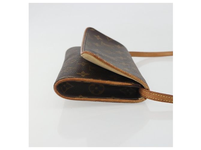 LOUIS VUITTON Monogram Pochette Twin GM Shoulder Bag M51852 LV Auth bs36568 Monogramma - vista 3