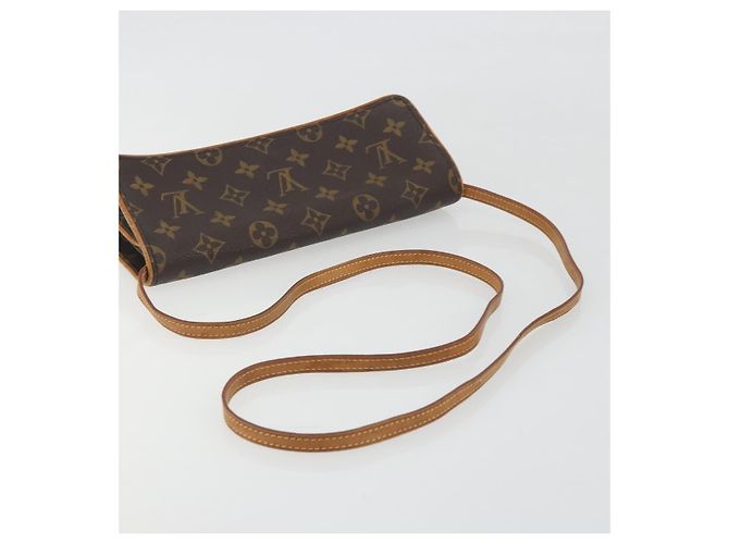 LOUIS VUITTON Monogram Pochette Twin GM Shoulder Bag M51852 LV Auth bs36568 Monogramma - vista 7
