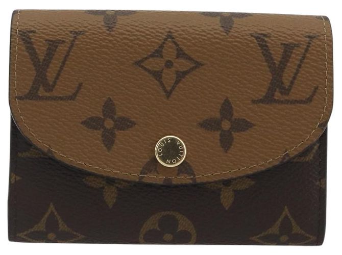 LOUIS VUITTON Monogram Reverse Porte Monnaie Rosary Purse M82333 LV Auth 192466M Monograma - vista 13