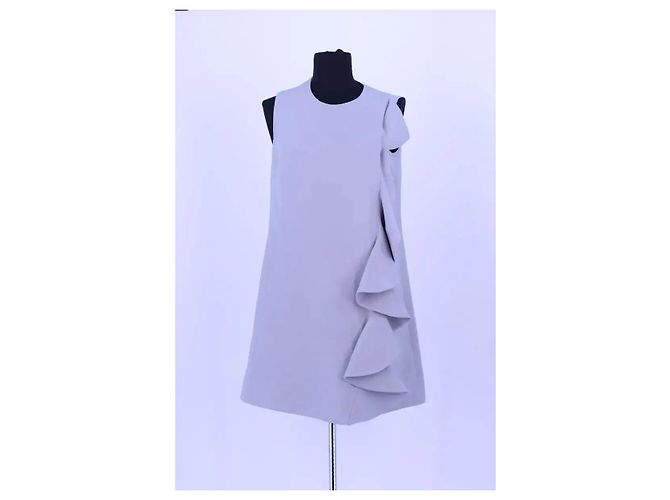 Valentino Blaues Wollkleid - Ansicht 3