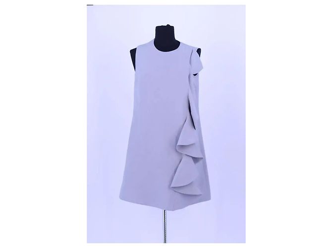 Valentino Blaues Wollkleid - Ansicht 4