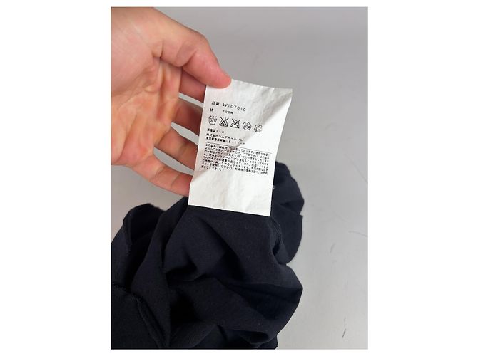 T-shirt in cotone vintage Comme Des Garcons Nera approx. S Nero - vista 10