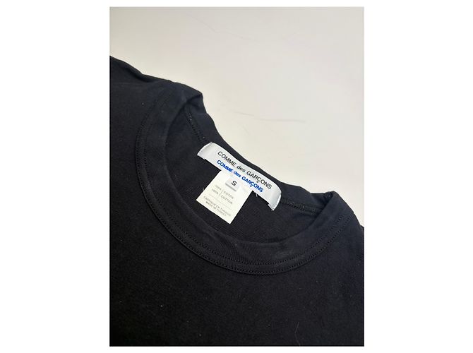 T-shirt in cotone vintage Comme Des Garcons Nera approx. S Nero - vista 5
