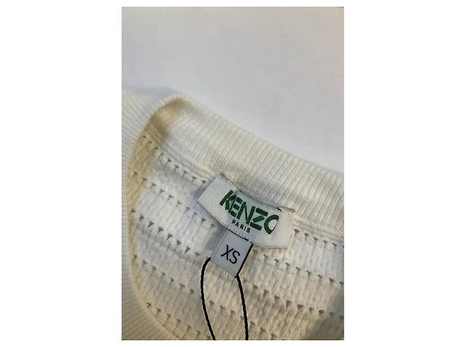 Vestido Kenzo blanco sin mangas - vista 5