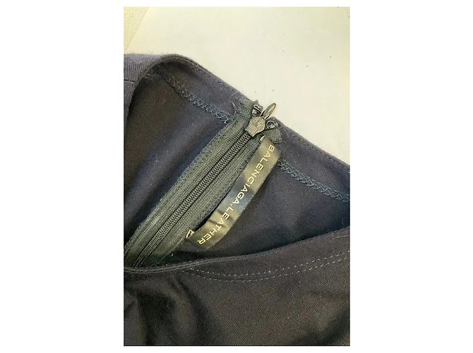 Balenciaga Schwarzes Wollkleid - Ansicht 6
