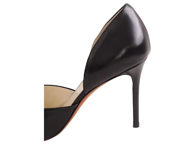 Céline Décolleté D'orsay neri Nero - vista 4