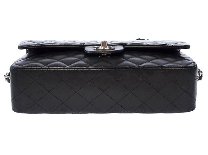 Borsa CHANEL Timeless/Classique in Pelle Nera - 103778 Nero - vista 10