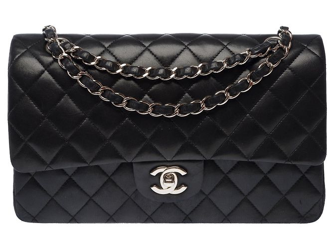 Borsa CHANEL Timeless/Classique in Pelle Nera - 103778 Nero - vista 2