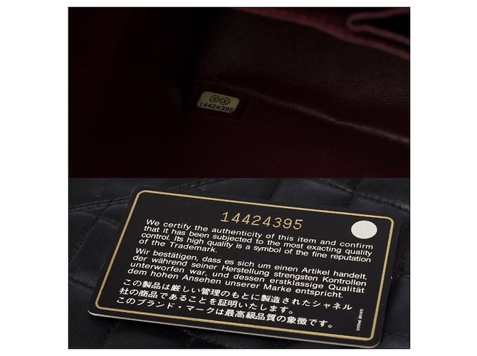 Borsa CHANEL Timeless/Classique in Pelle Nera - 103778 Nero - vista 7