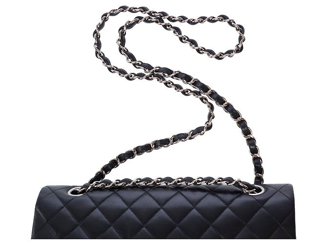 Borsa CHANEL Timeless/Classique in Pelle Nera - 103778 Nero - vista 9