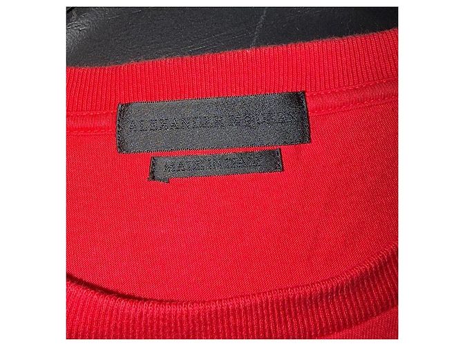 Alexander McQueen Spring/Summer 2005 Long Sleeve Tee Red - view 3