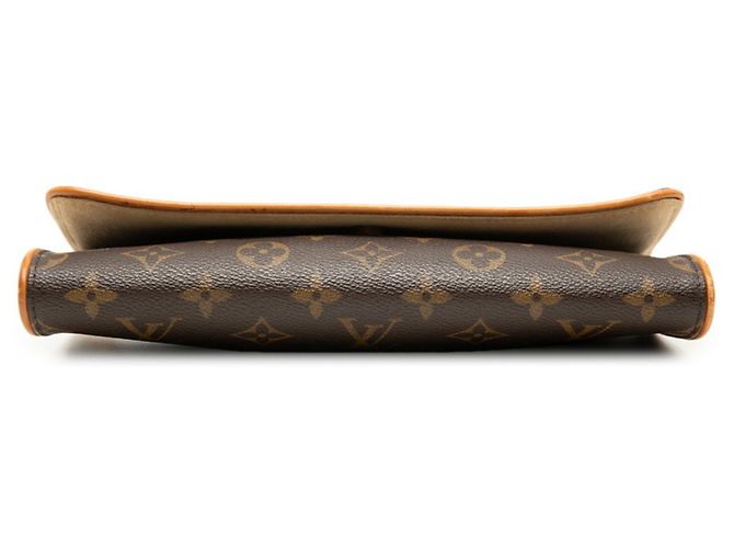 Louis Vuitton Monogram Pochette Twin GM Schultertasche Braun - Ansicht 3