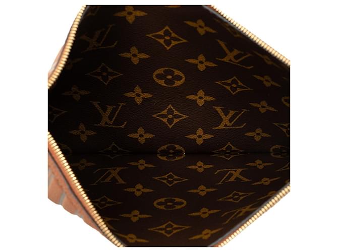 Borsa e Pouch Louis Vuitton Neverfull Inside Out Marrone - vista 4