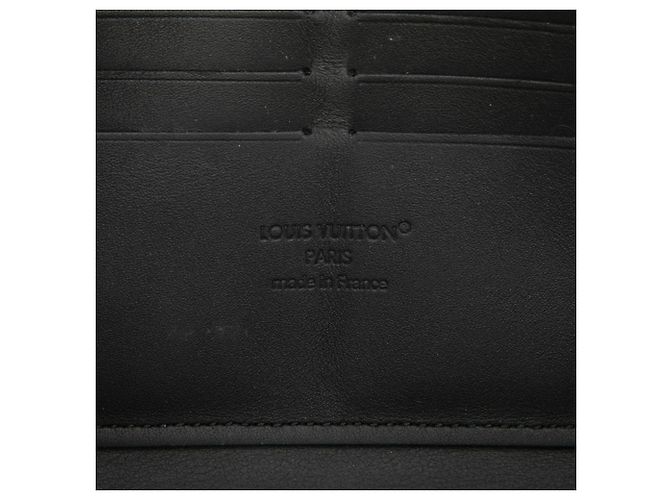 Louis Vuitton Monogram Taurillon Zippy Wallet Black - view 5