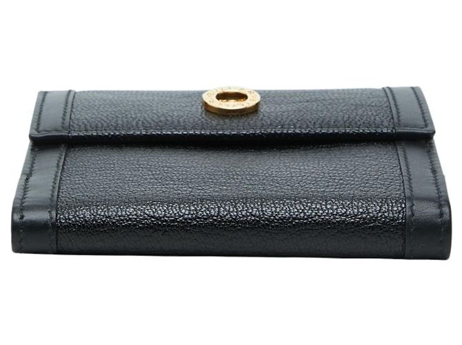 Bulgari Cartera tríptico Bvlgari Doppio Tondo Negro - vista 3