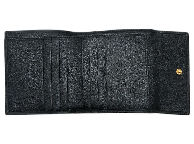 Bulgari Cartera tríptico Bvlgari Doppio Tondo Negro - vista 6