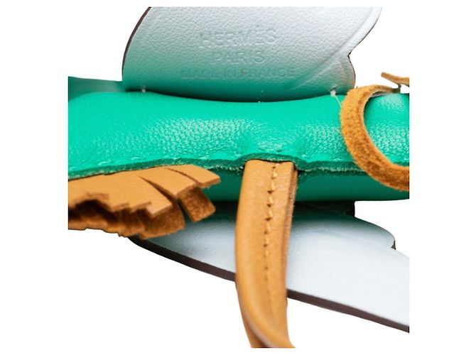 Hermès Hermes Rodeo PM Pegasus Handbag Charm Brown Blue Green - view 3