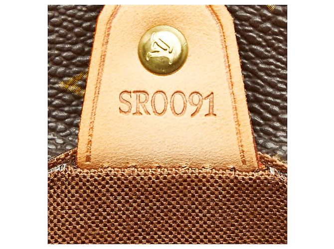 Borsa Tote Louis Vuitton Monogram Vavin GM Marrone - vista 10
