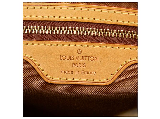 Borsa Tote Louis Vuitton Monogram Vavin GM Marrone - vista 9
