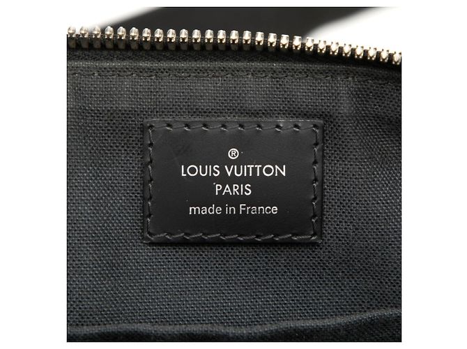 Borsa a tracolla Louis Vuitton Damier Graphite Mick PM Marrone Nero - vista 5
