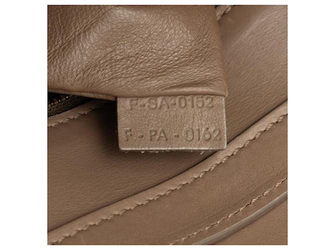 Céline Borsa Micro Luggage Celine in pelle beige - vista 5