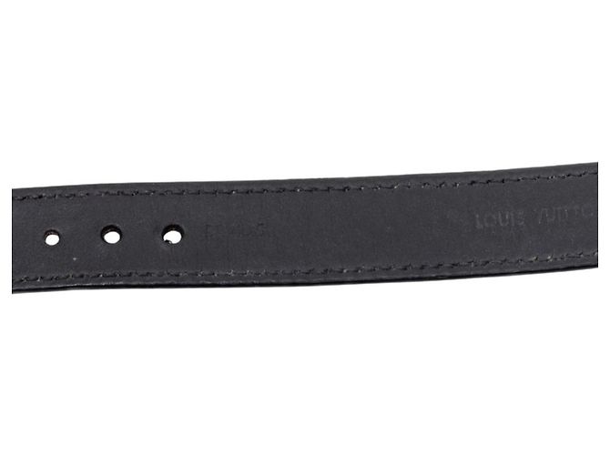 Bracciale Louis Vuitton Monogram LV Slim Shadow Charm Nero - vista 4