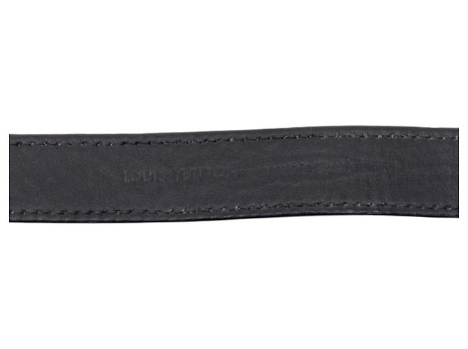 Bracciale Louis Vuitton Monogram LV Slim Shadow Charm Nero - vista 5