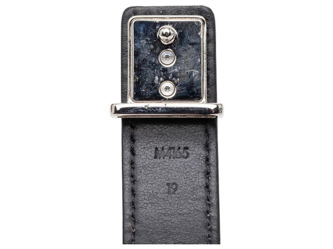 Bracciale Louis Vuitton Monogram LV Slim Shadow Charm Nero - vista 6