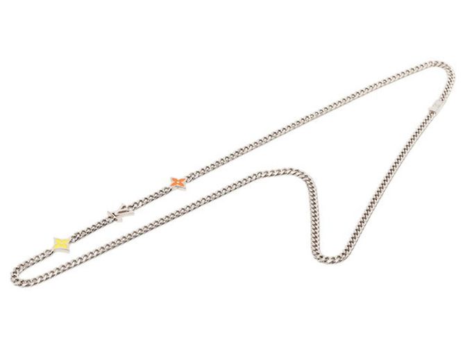 Collar largo Monogram Louis Vuitton Plata - vista 3